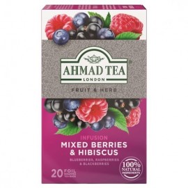 Ahmad Tea Mixed Berries & Hibiscus | 20 aluminum bags