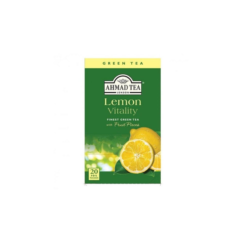 Ahmad Tea Lemon Vitality | 20 aluminum bags