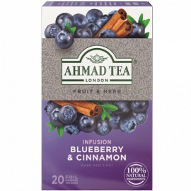 Ahmad Tea Blueberry & Cinnamon | 20 aluminum bags