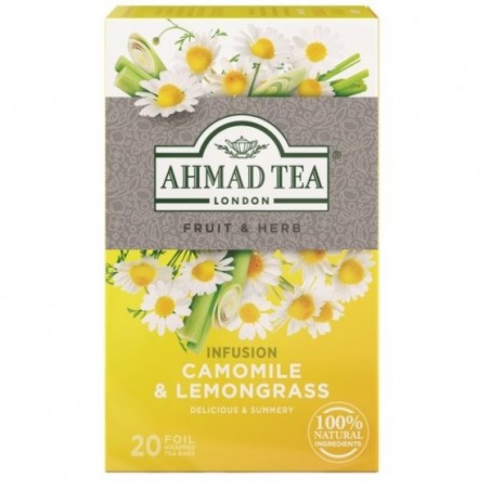 Ahmad Tea Camomile & Lemongrass | 20 aluminum bags