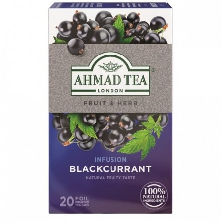 Ahmad Tea Blackcurrant | 20 aluminum bags