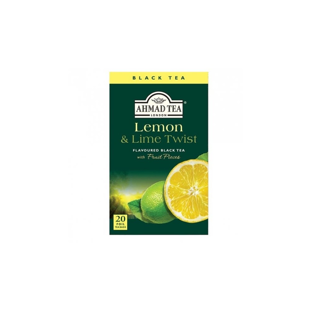 Ahmad Tea Lemon & Lime Twist | 20 aluminum bags