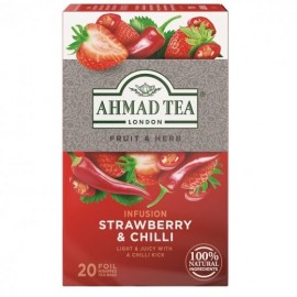 Ahmad Tea Strawberry & Chilli | 20 aluminum bags