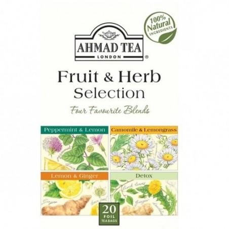 Ahmad Tea Fruit & Herb Selection | 20 aluminum bags