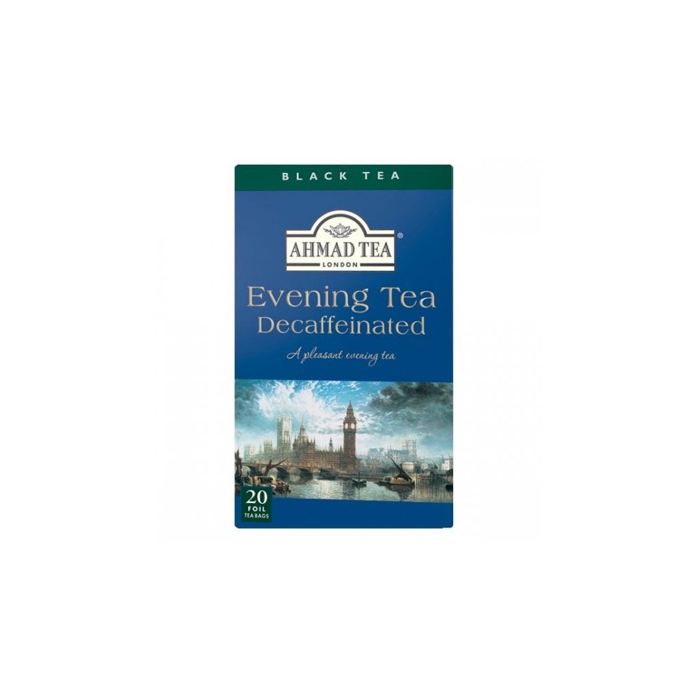 Ahmad Tea Evening Tea Decaffeinated | 20 aluminum bags