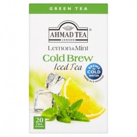 Ahmad Tea Lemon & Mint Cold Brew | 20 aluminum bags