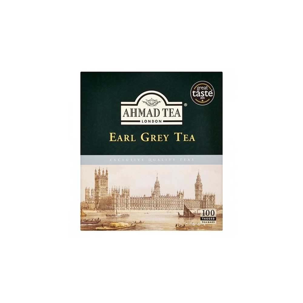 Ahmad Tea Earl Gray | 100 bags (with harness)