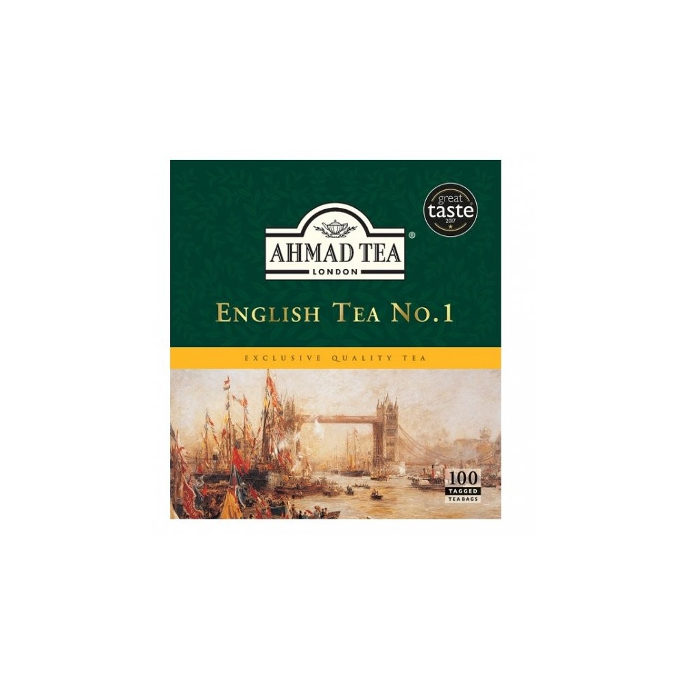 Ahmad Tea English Tea No.1 | 100 bags (with harness)