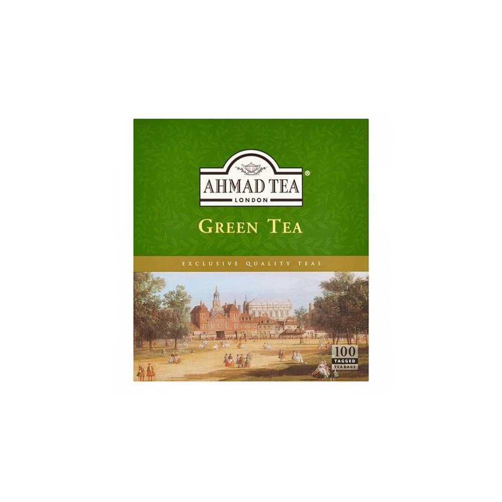 Ahmad Tea Green Tea | 100 bags (with harness)