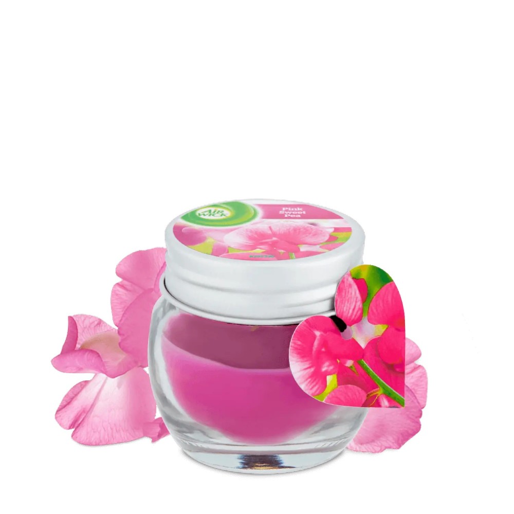 Air Wick Scented Candle, Pink Sweet Pea