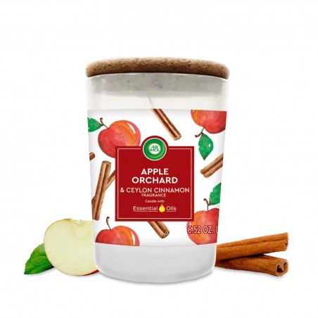 Air Wick Scented Candle, Apple & Cinnamon