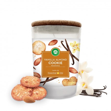Air Wick Scented Candle, Vanilla Almond Cookie