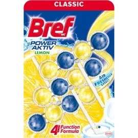 Bref WC block Power Aktiv with the scent of lemon, 150 g