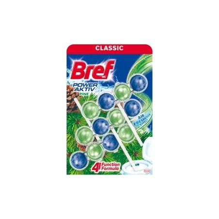 Bref WC block Power Aktiv with the scent of pine, 150 g