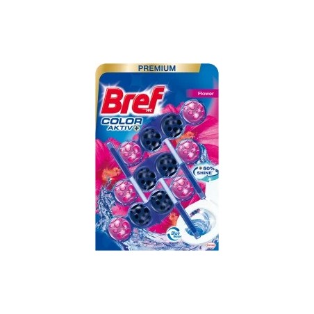 Bref Toilet block Color Aktiv Fresh Flowers, 150 g