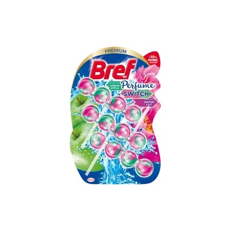 Bref WC block Perfume Switch apple & water lily, 150 g