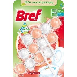 Bref WC block Power Aktiv ProNature Grapefruit, 150 g