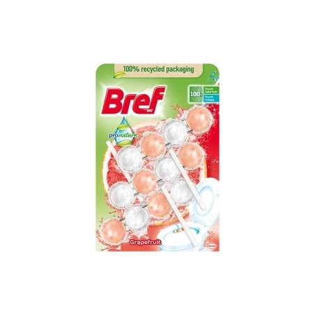 Bref WC block Power Aktiv ProNature Grapefruit, 150 g
