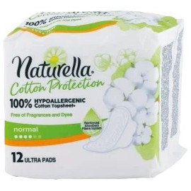 Naturella Cotton Protection Ultra Normal inserts, 12 pcs