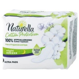 Naturella women's insoles Cotton Protection Ultra Night, 9 pcs