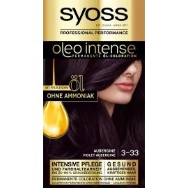 Syoss Oleo Intense Hair color aubergine 3-33, 1 pc