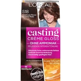 L'Oreal Casting Creme Gloss Intensive tint Hazelnut Mocca 518, 1 pc