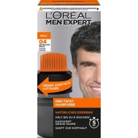 L'ORÉAL Men Expert Tint one-twist hair color natural brown 04, 1 pc