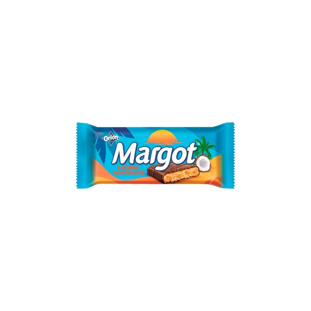 ORION MARGOT Bar with coconut and orange peel 81g