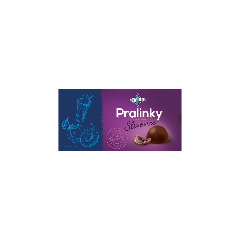 ORION Pralines Slivovice 144g