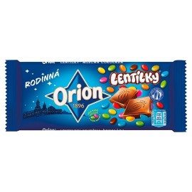 ORION Family milk chocolate and LENTILS 150g