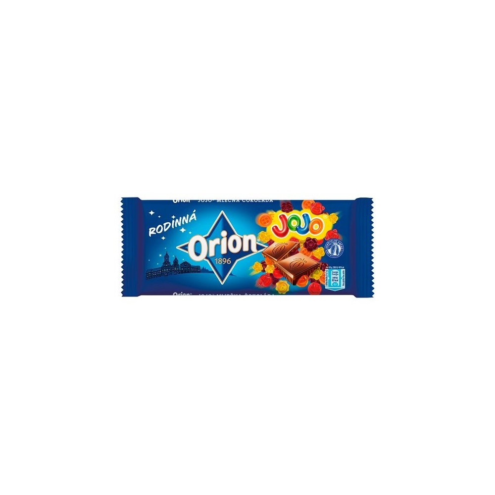 ORION Family milk chocolate and JOJO 150g