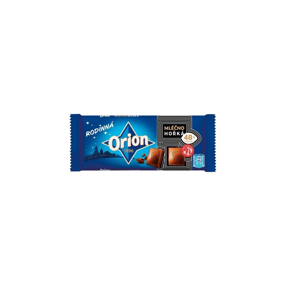ORION Family milk dark chocolate 48% 135g