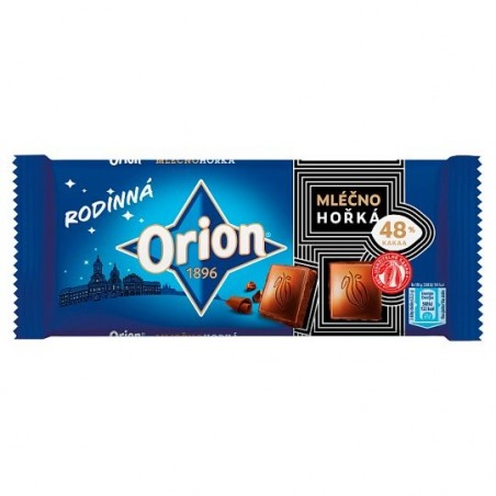 ORION Family milk dark chocolate 48% 135g