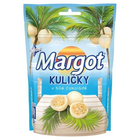 ORION Margot balls in white chocolate 120g