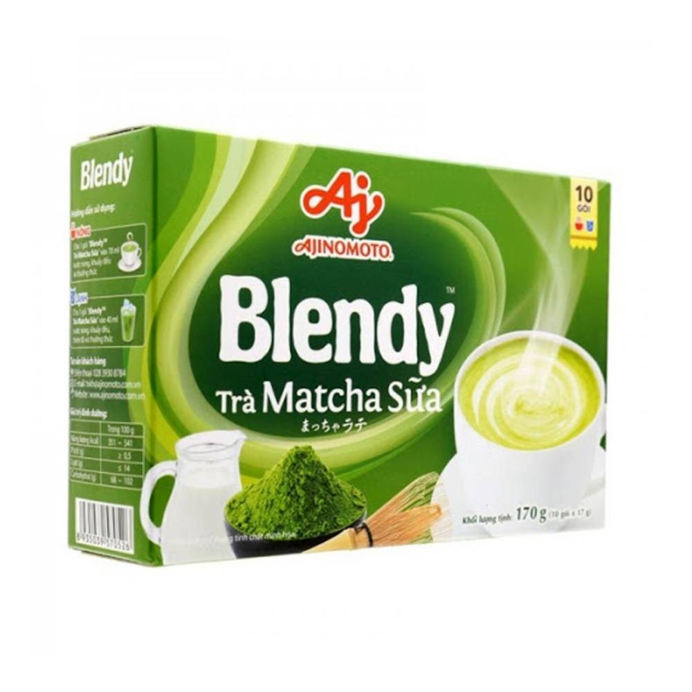 BLENDY INSTANT MILK TEA MATCHA BLENDY 170G