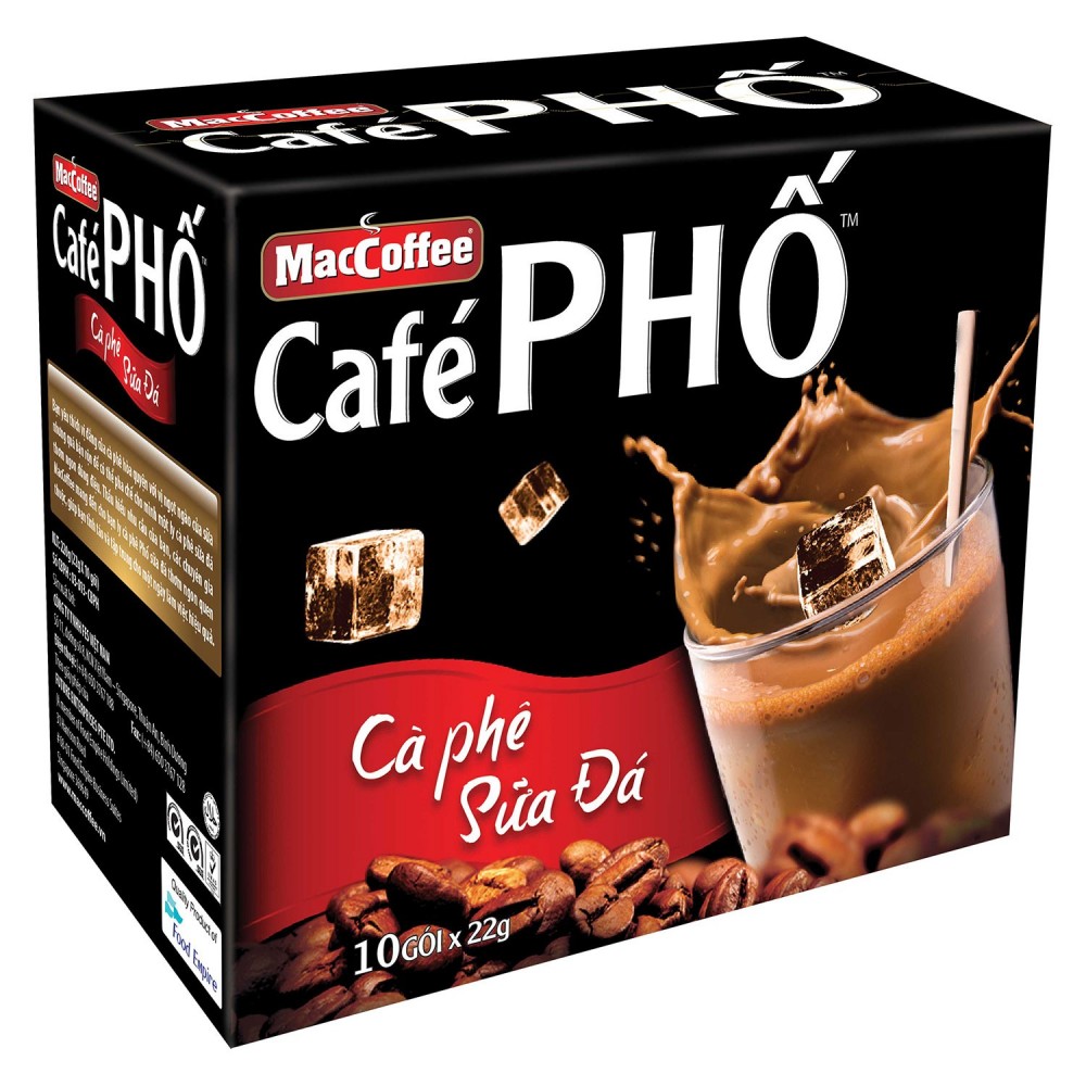 MACCOFFEE PHO INSTANT MILK COFFEE 240G (10X24G)