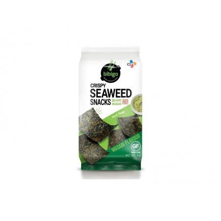 BIBIGO SEAWEED FOR SNACK WITH WASABI FLAVOR 5G ...