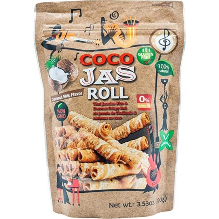 COCO RIZ TUBES WITH COCONUT FLAVOR 100G