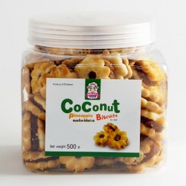 DOLLYS COCONUT BISCUITS WITH PINEAPPLE FLAVOR 500G