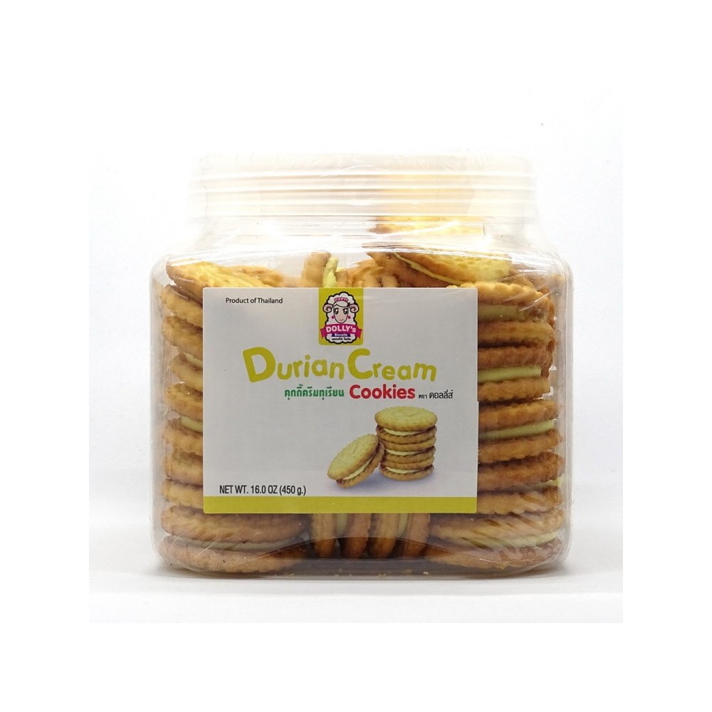 DOLLYS BISCUITS WITH DURIAN FLAVOR 450G