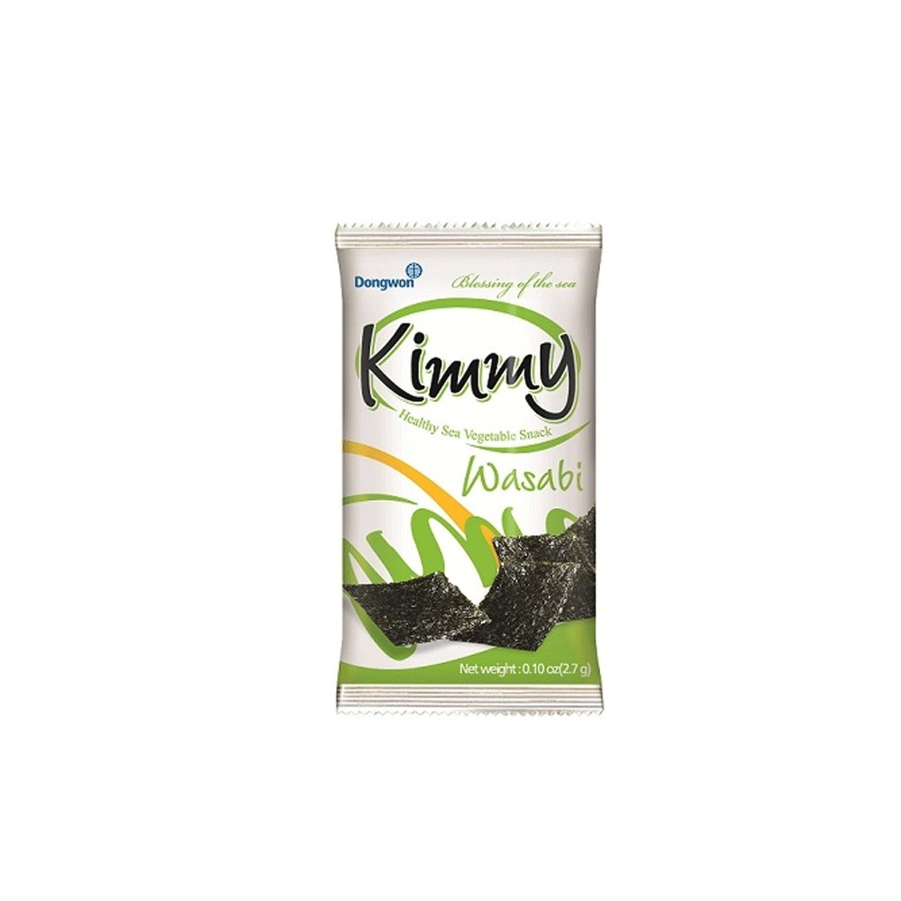 DONGWON KIMMY SEAWEED FOR SNACK WITH FLAVORED WASABI