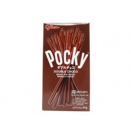 GLICO POCKY DOUBLE CHOCOLATE 47G