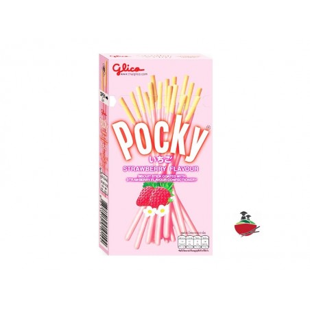 GLICO POCKY STRAWBERRY STICKS 45G