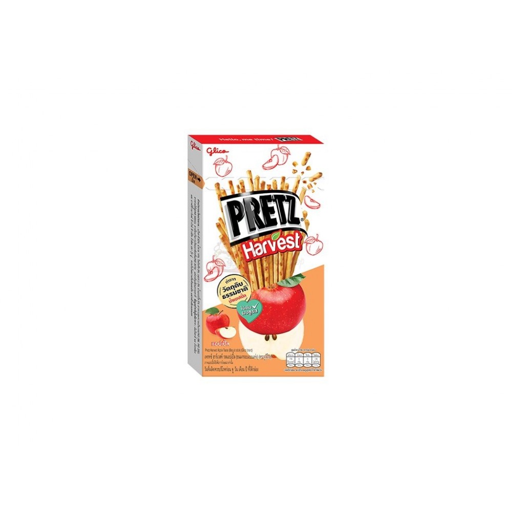 GLICO PRETZ APPLE STICKS 34G
