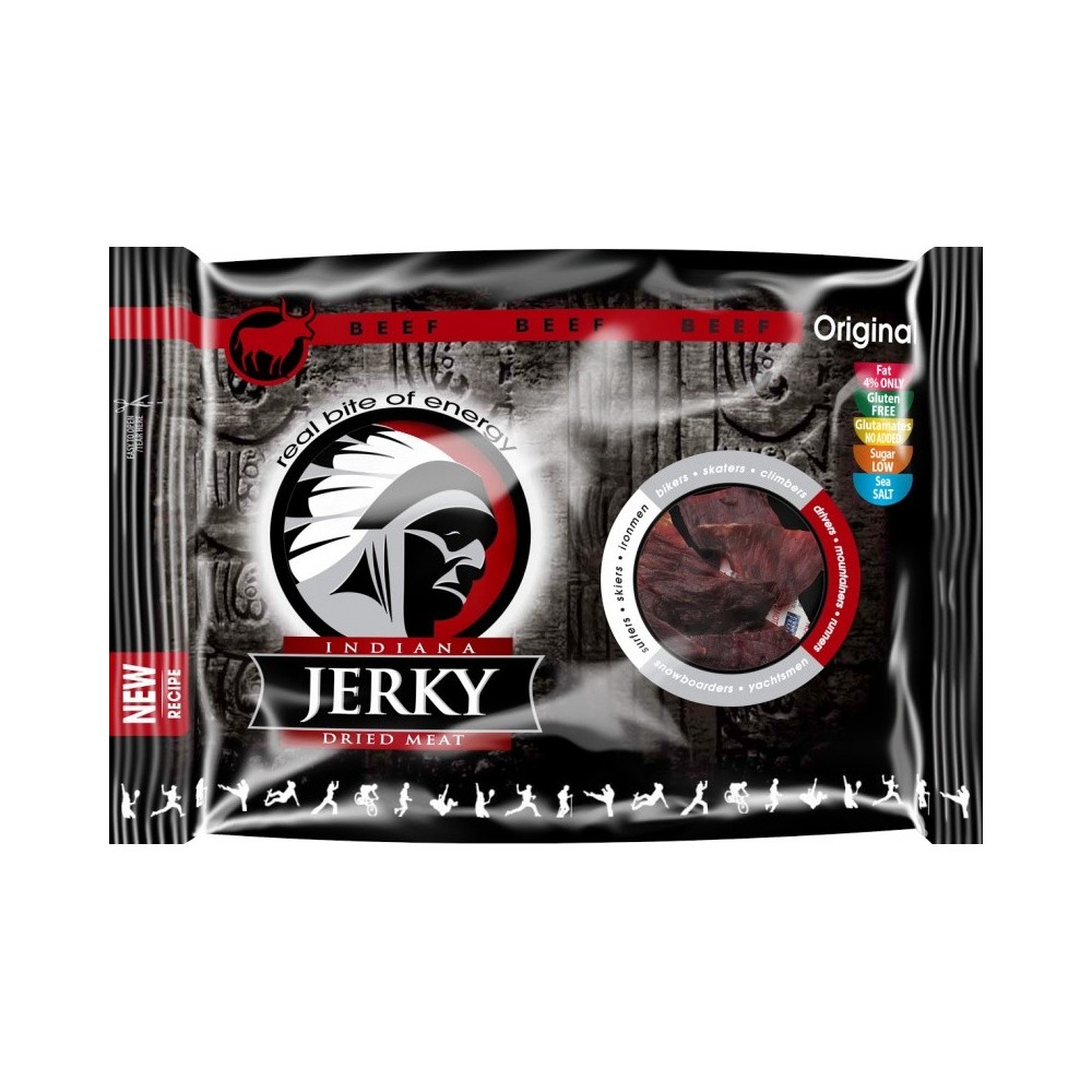 JERKY BEEF ORIGINAL SUGAR FREE 100G