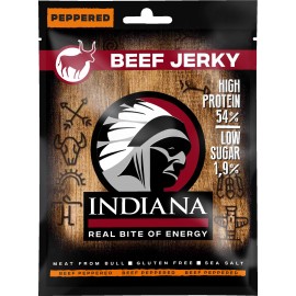 Indiana Jerky PEPPERED BEEF JERKY 25G