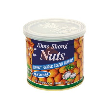 KHAOSHONG COATED PEANUTS WITH COCONUT FLAVOR 185G