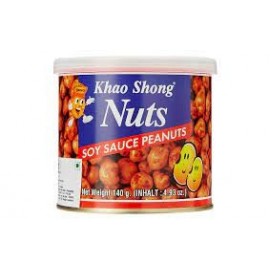 KHAOSHONG COATED PEANUTS WITH SOY FLAVOR. SAUCES 140G