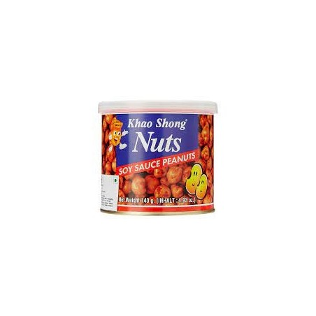 KHAOSHONG COATED PEANUTS WITH SOY FLAVOR. SAUCES 140G