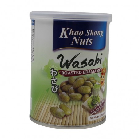 KHAOSHONG ROASTED EDAMAME WITH WASABI FLAVOR 120G